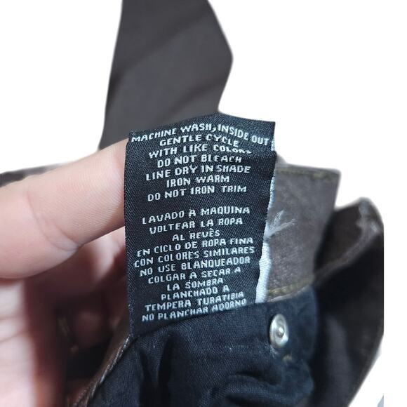 One5One Jeans 10 Straight Embellished Pocket Western Cowgirl Glam Festival Chic - Picture 7 of 10